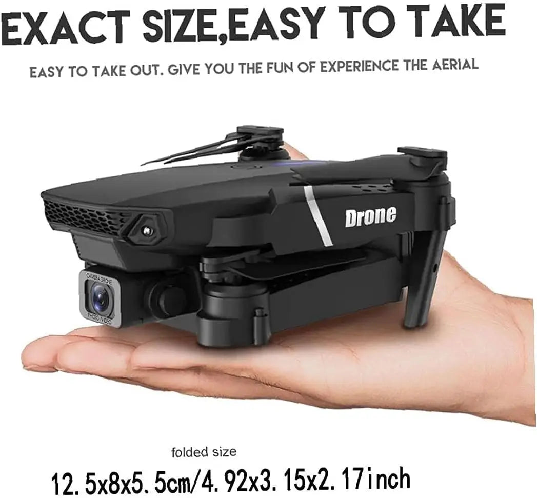 Dron con doble cámara 4K + Maletín Gratis