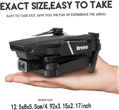 Dron con doble cámara 4K + Maletín Gratis