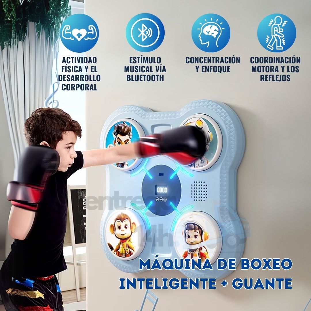 Máquina de Boxeo Inteligente Infantil + Guante